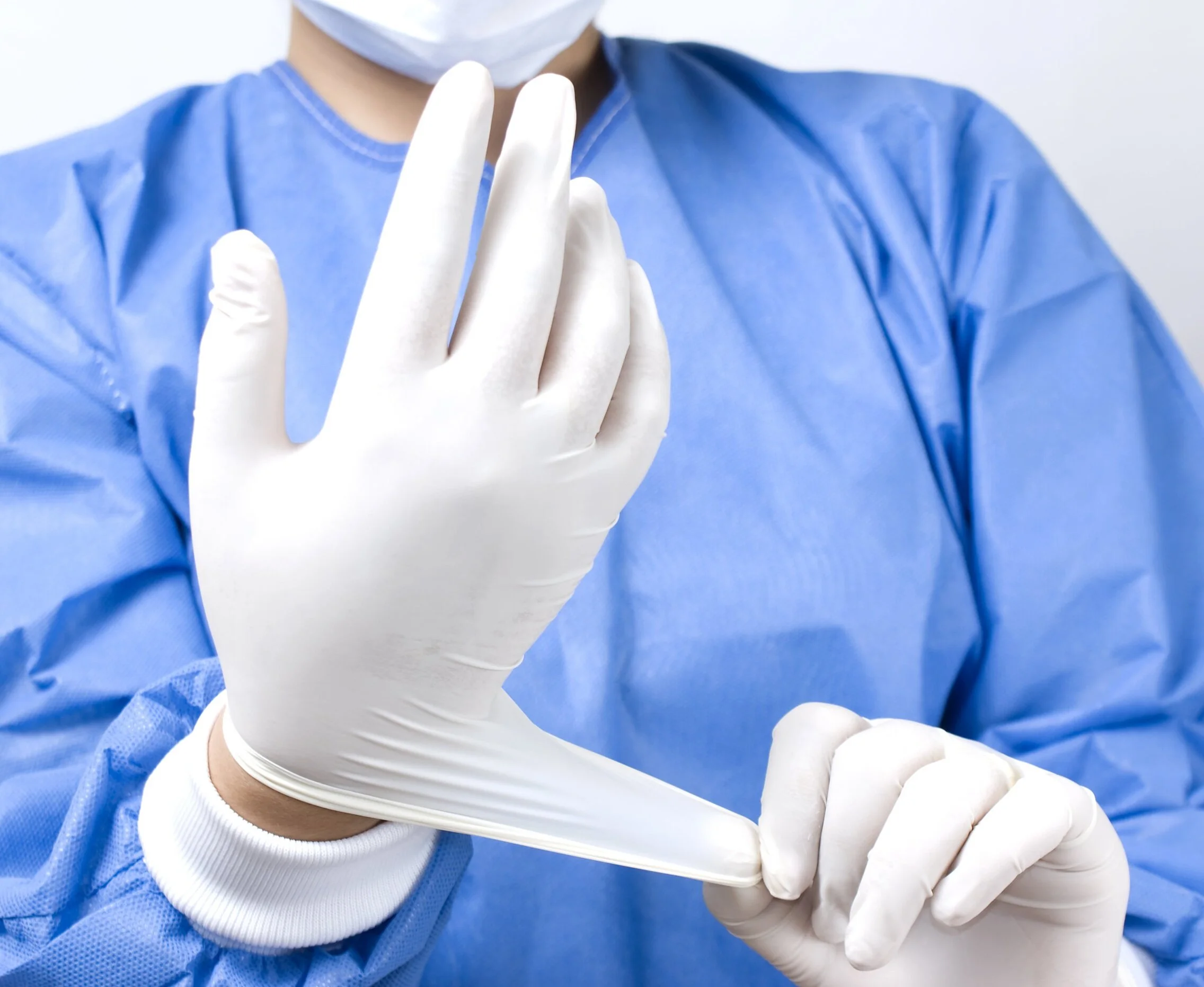 Nitrile Gloves - Blue - 5.0 Mil (10/100 per Case)